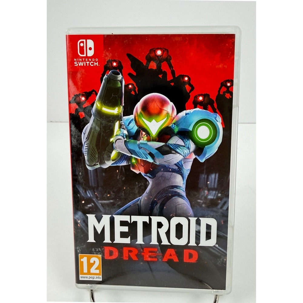 Metroid Dread Nintendo Switch Video Game PEGI 12 Region Free Samus Aran Tested